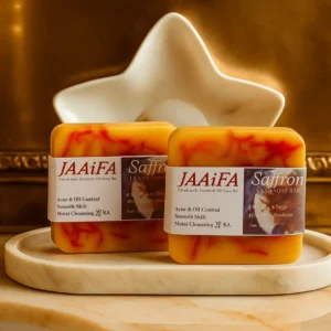 saffron goat milk soap