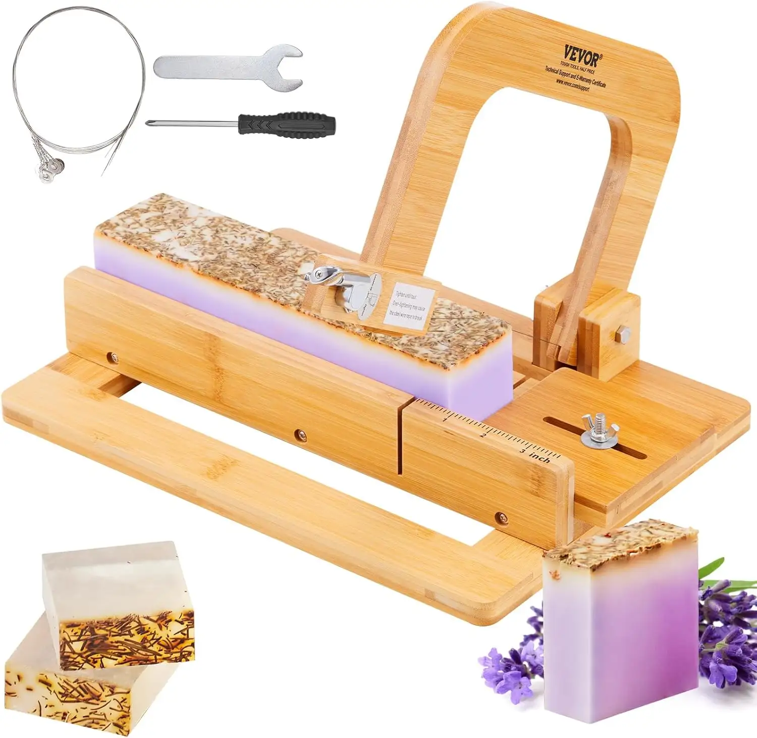 bamboo soap cutter