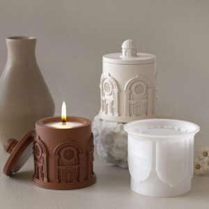 Palace House Storage Jar Silicone Mold