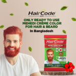 HairCode Egypt Mehedi Crème color (Hair + Beard) - Image 2