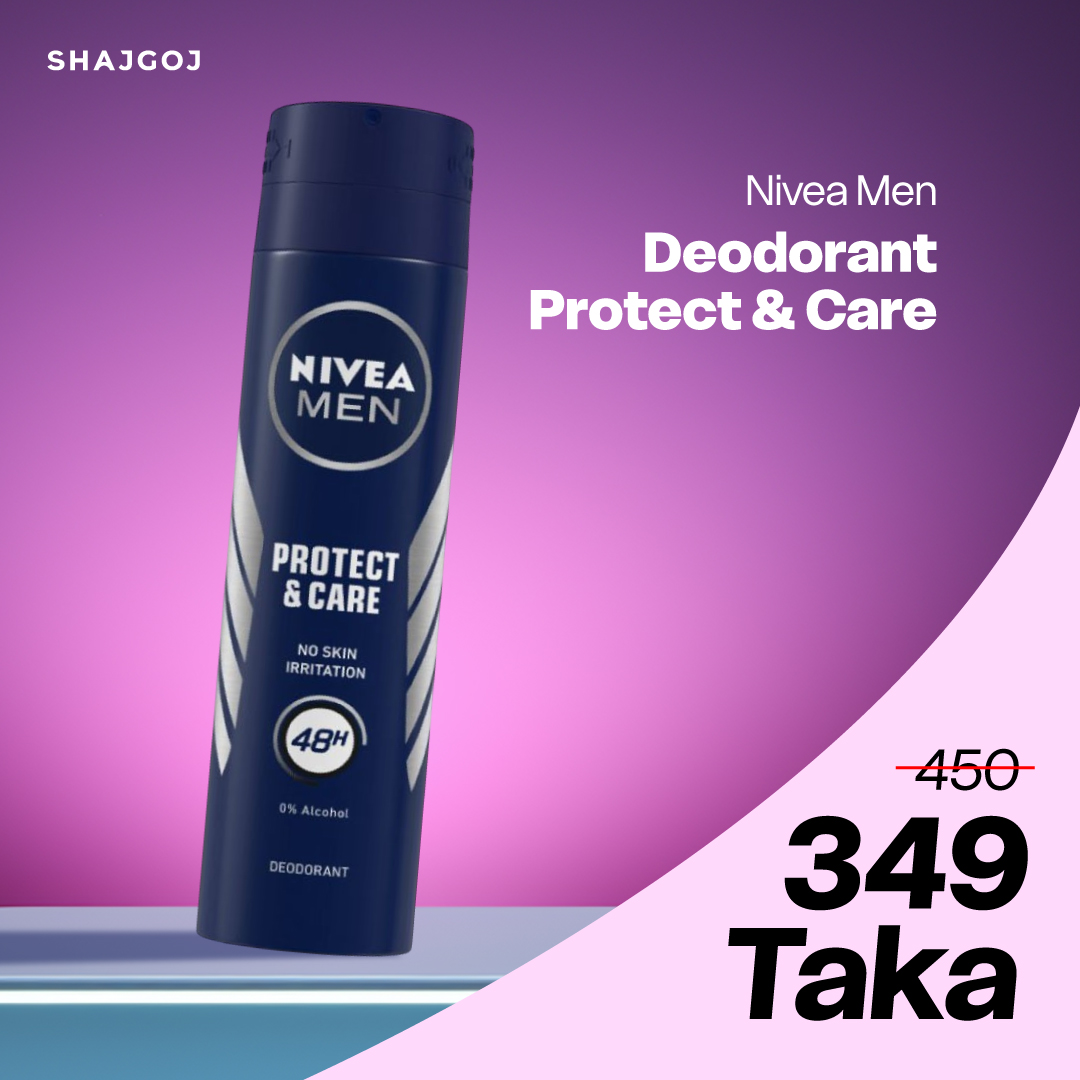 12490 Nivea Men Deodorant Protect & Care - Image 1