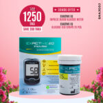 Exactive EQ Impulse Blood Glucose Meter and EXACTIVE EQ Glucose Test Strips 25pcs Combo Offer