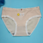 Armela Floral Touch Lacy Teen Panty- Vanilla Cream - Image 2