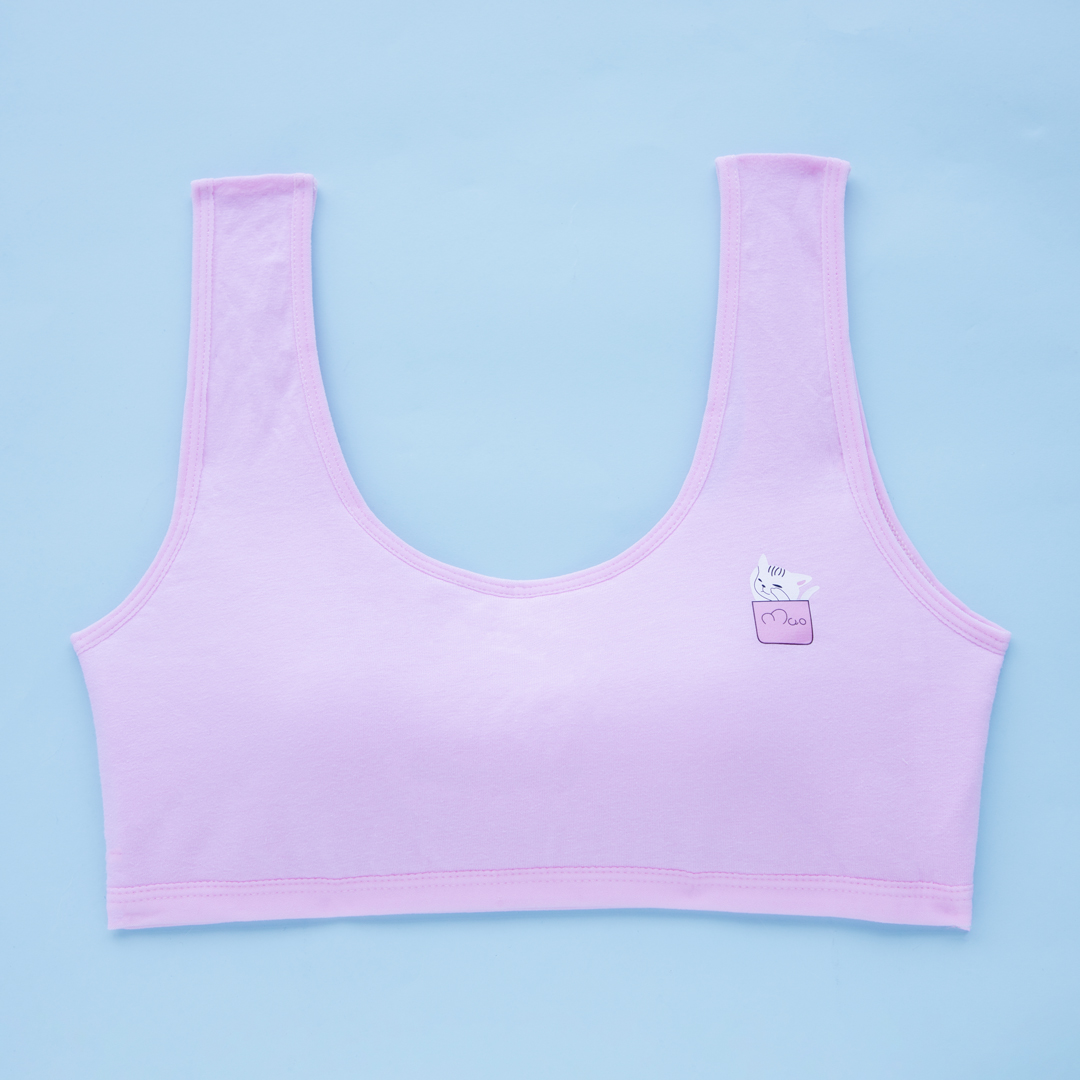 Armela-Tin-Tin-Pre-Teen-Bra-Bubble-Gum-Pink Armela Tin Tin Pre Teen Bra-Bubble Gum Pink - Image 1