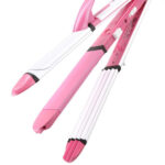 Kemei KM-1291 Professional 3in1 straightener Curler Crimper Iron - Image 3