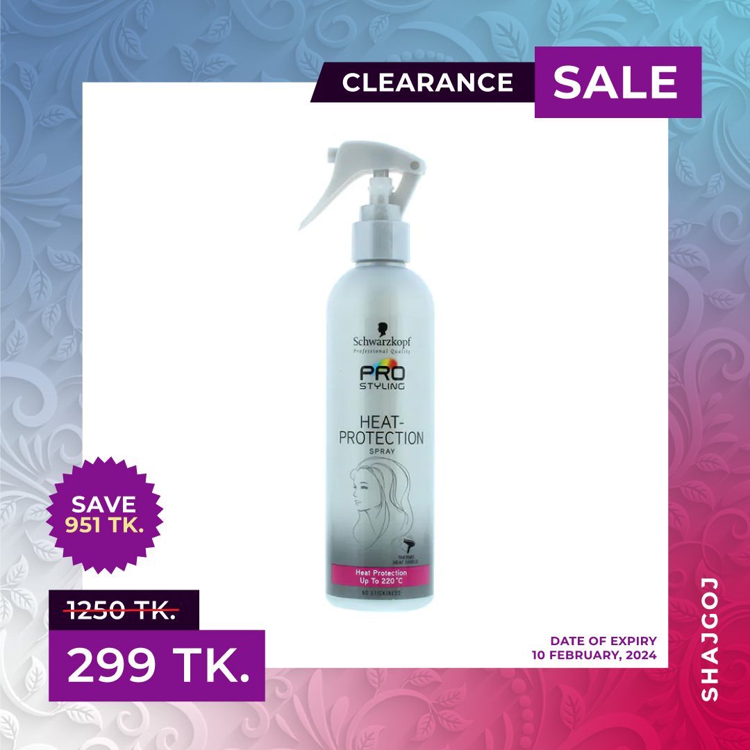 SKU-19529 Schwarzkopf Pro Styling Heat Protection Spray - Image 1