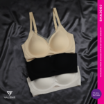 Valene Super Comfortable Premium Bra - Black - Image 2