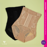 Valene High Waisted Women Shaping Corset - Black - Image 3