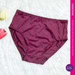 Valene Rising Butterfly Full Brief Stretch Panty Maroon - Image 2