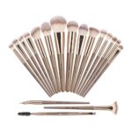 MAANGE Pro Makeup Brush 18pcs - Brown