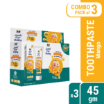 Parachute Just for Baby - Baby Gel Toothpaste 45g (Mango) - Pack of 3 - Image 2