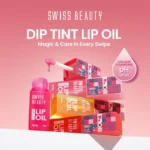 Swiss Beauty Dip Tint Lip Oil - 03 Peach - Image 3